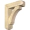 Ekena Millwork Imperial Craftsman Rough Sawn Bracket w/ Offset Brace, Douglas Fir, 8"W x 28"D x 32"H BKT0806X28X32IMP04RDF - alternate 1
